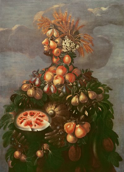 Zomer door Giuseppe Arcimboldo